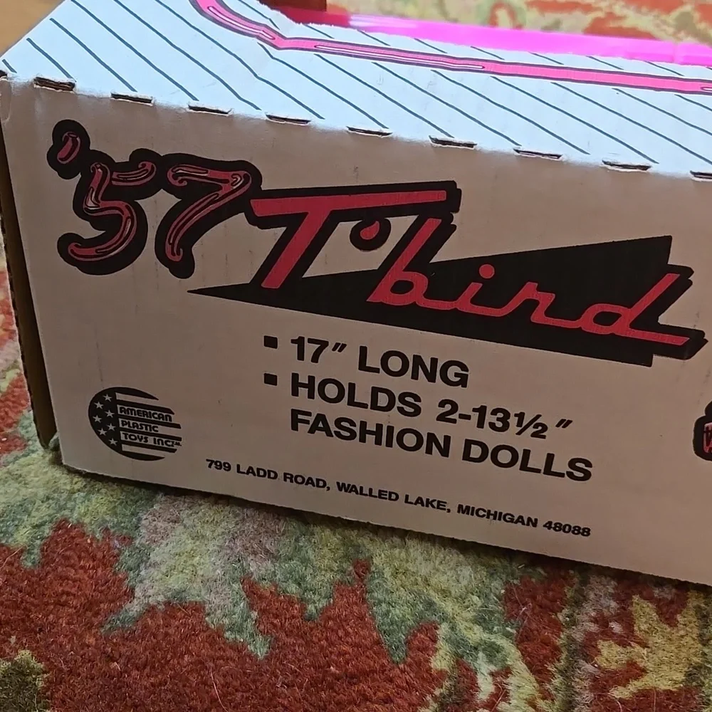 Pink Convertible Fashion Doll Car